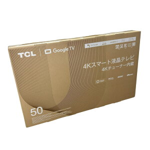 �����J�� TCL 50P745 50V�^ 4K�X�}�[�g�t���e���r Google TV HDR Dolby Vision 4K�`���[�i�[���� �V�i2616964