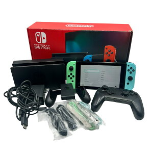 �� Nintendo Switch HAC-001(-01) �l�I���J���[ �{�� �W���C�R�� �h�b�N �v���R�� �Z�b�g 2765075