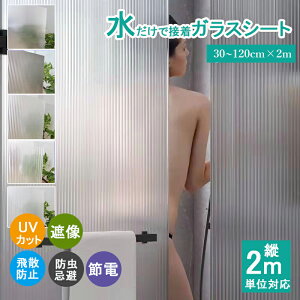 窓ガラスフィルム 曇り 目隠しシート 2m単位売り 30cm〜120cm 曇り 遮光シート 台風対策 地震対策 すりガラスシート 完全目隠し 結露防止シート 飛散防止 UVカット ガラス はがせる 窓用フィル