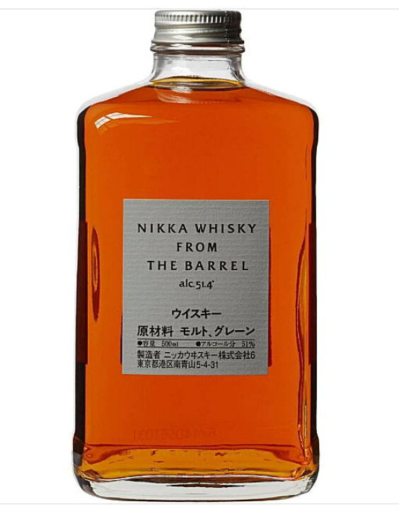 楽天市場】《在庫限り！》ニッカ フロムザバレル 51% 500ml 箱なし 