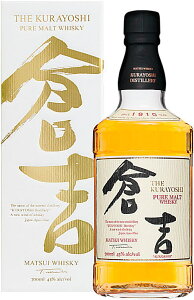 マツイピュアモルトウイスキー 「倉吉」43度 700ml箱なし三年樽熟成原酒ブレンド ブレンデッドウイスキー■数に限りがございます。【ジャパニーズ・ウィスキー】※Restricted shipments from the Bre