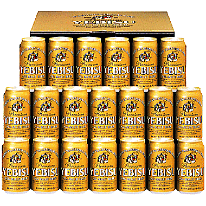 エビスビール缶セット　350ml × 40本　サッポロビール Amazon.co.jp: サッポロ ヱビスビール缶 ギフトセット YE4D