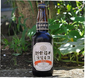 福井ディオス 地ビール ダークエール330ml瓶　上面発酵ビール・アルコール約5％）★加熱殺菌により賞味期間が長めになりました。（半年ほどあり）。★在庫が0でもお取り寄せできます。