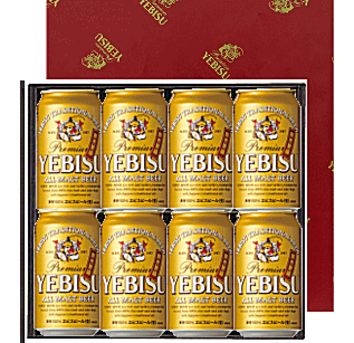 楽天市場】サッポロ エビス 缶ビール オリジナルギフトセット【350缶×8