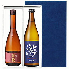 福井の地酒720ml×2本入り　Wセット【黒龍＆白龍・純米吟醸游】【永平寺町松岡　黒龍酒造株式会社】【永平寺町　吉田酒造株式会社】