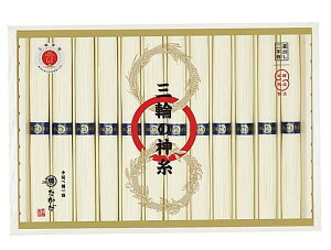 マル勝高田商店 三輪の神糸 蔵出し二年物 A-20S 50gX12 (素麺 木箱) 【お中元・お歳暮限定】 【ギフト製品・Gift 乾麺】★在庫限りです。!【※賞味期限は2025年11月までです。】