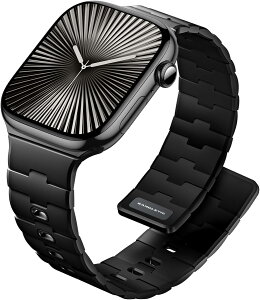 Bandletic �A�b�v���E�H�b�`�p �}�O�l�b�g���V���R���o���h - N54���΃o���h �Ή�38/40/41/42/44/45/46/49mm �j�����p �X�|�[�c�p �y�� Series10/9/Ultra2/SE2/8/7/6/5/4/3/1�p