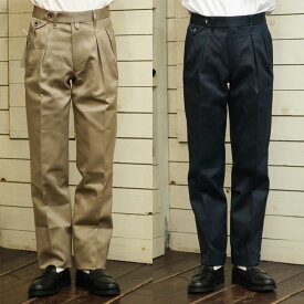 バーンストーマー BARNSTORMER マッカーサー2 2タックトラウザー チノ スラックス チノパン ドレスパンツ アメトラ アイビー アメカジ MACARTHUR2 2TUCK TROUSER 1945P