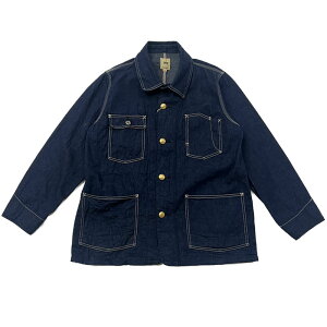 �G�t�I�[�r�[�t�@�N�g���[ FOB FACTORY �f�j���@�J�o�[�I�[�� DENIM CHORE Jacket �����E�H�b�V�� F2455
