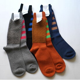 デカ decka ベビーアルパカ ボーダーソックス Baby Alpaca Socks Stripes de-31 メール便配送可能