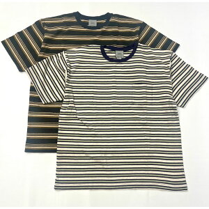 �x�^�[ Better OLD BORDER S/S T-SHIRT COTTON POCKET TEE �|�PT BTR2519