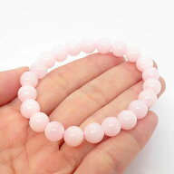 カルサイト ピンク ブレスレット 8mm ペルー産 天然石 パワーストーン 開運 お守り 恋愛運 愛情 結婚 癒…