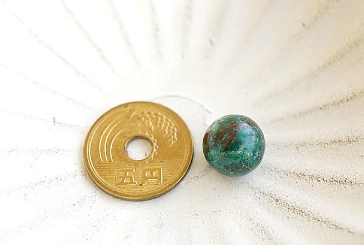 楽天市場】クリソコラ 丸玉 スフィア 12mm 穴なし 置き石 飾り石 