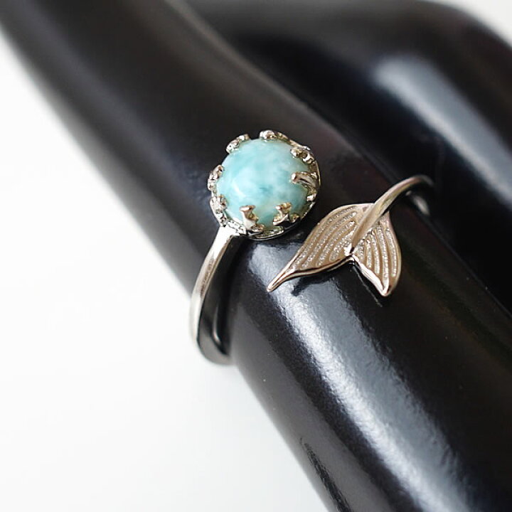 楽天市場】【一点物/伸縮式フリーサイズ】ラリマー リング 指輪  