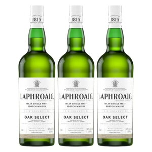 �y���������z���t���C�O �I�[�N�Z���N�g3�{�Z�b�g ���t 700ml 40�x �A�C�� �V���O�������g �X�R�b�` �E�C�X�L�[ Laphroaig Oak Select 3 Bottle Set ��S