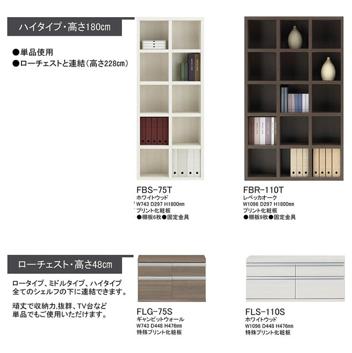 楽天市場】本棚 完成品 日本製 板厚35mm 頑丈 ラチス ハイタイプ 2列 
