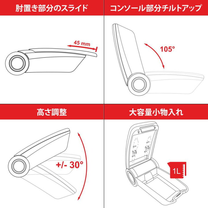 楽天市場】ARMSTER3 アームレストスズキ スイフト（23 