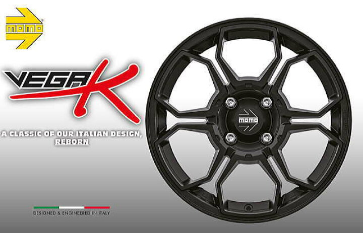 楽天市場】MOMOホイール VEGA－K 4本5．0x15 4 