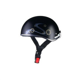 リード工業 D'LOOSE ハーフヘルメット マットワガラ フリーサイズ D-356