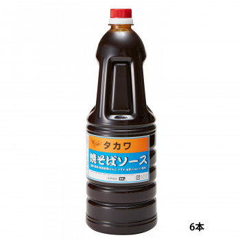 和泉食品 タカワ焼きそばソース(中濃) 1.8L(6本)
