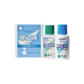 （まとめ）カズキ 修正液ミスノン NO.600 うすめ液付【×10セット】 送料無料