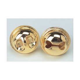 （まとめ） キッズ 鈴 中 金色 13mm 30個【×20セット】