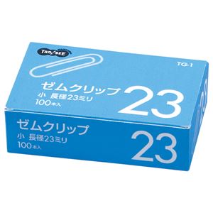 楽天市場】（まとめ） TANOSEE ゼムクリップ 小 23mm シルバー 1箱