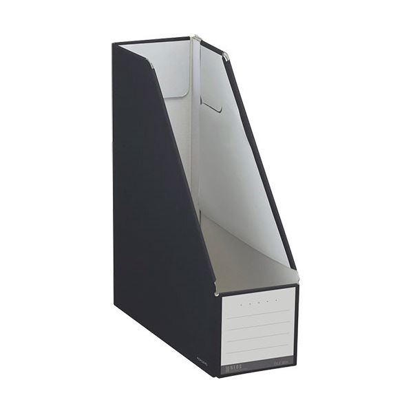 タテ整理向けスタンドタイプのファイルボックス まとめ コクヨ ファイルボックス NEOS 14周年記念イベントが スタンドタイプ A4タテ ブラック フ-NEL450D ×3セット 1セット 10冊 背幅102mm 限定価格セール