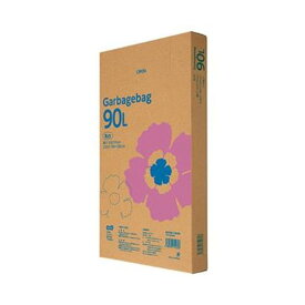 （まとめ）TANOSEE ゴミ袋エコノミー乳白半透明 90L BOXタイプ 1箱（110枚）【×5セット】 送料無料