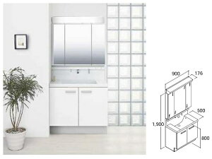 LIXIL EVʉϑ Ԍ900mm s500 J^Cv{3ʋS[@@EBN-905SY MEB-903TXS 