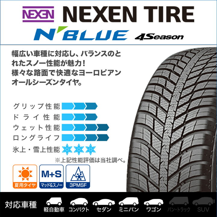 楽天市場】[11/20〜26]割引クーポン配布新品 オールシーズンタイヤ 