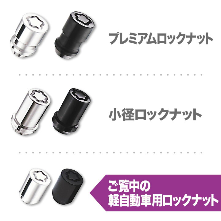 楽天市場】McGard(マックガード) 軽自動車用ロックナット(ブラック 