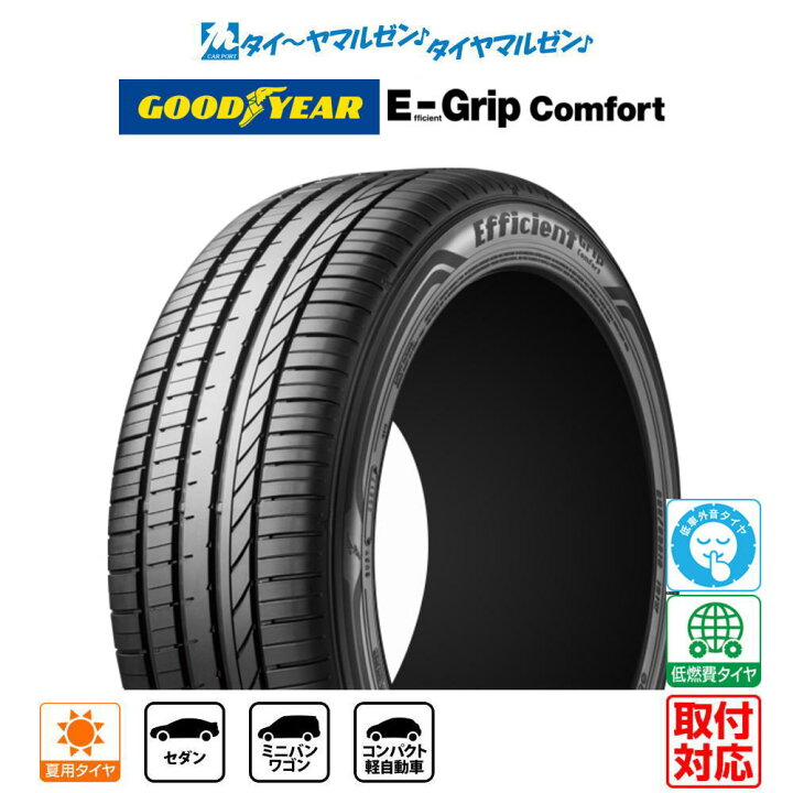 サマータイヤ 155/55R14 69V グッドイヤー エフィシエントグリップコンフォート ニクキューモッシュ マネキ 4.5-14 タイヤホイール4本セット