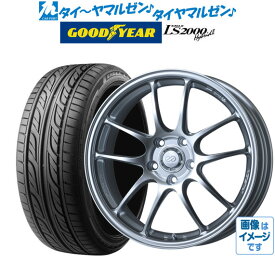 [3/20～26]割引クーポン配布新品 サマータイヤ ホイール4本セットエンケイ PF0115インチ 5.0Jグッドイヤー イーグル LS2000 ハイブリッド2(HB2)165/55R15