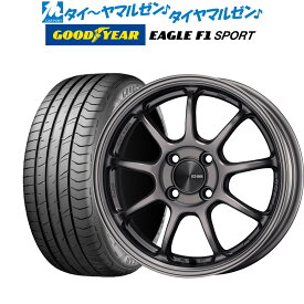 [6/4～10]割引クーポン配布新品 サマータイヤ ホイール4本セットエンケイ PF0916インチ 6.5Jグッドイヤー イーグル F1 SPORT195/50R16