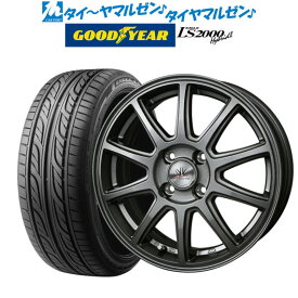 [4/24～26]割引クーポン配布新品 サマータイヤ ホイール4本セットBADX ロクサーニスポーツ SP1015インチ 4.5Jグッドイヤー イーグル LS2000 ハイブリッド2(HB2)165/55R15