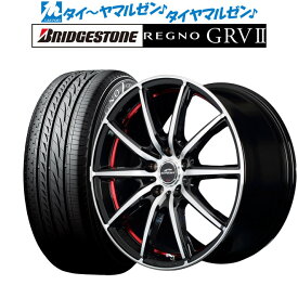 [6/1]P5倍+最大100%ポイントバック！★要エントリー新品 サマータイヤ ホイール4本セットMID シュナイダー SX-217インチ 8.0Jブリヂストン REGNO レグノ GRVII(GRV2)225/50R17