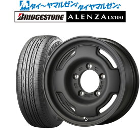 [4/20]割引クーポン配布新品 サマータイヤ ホイール4本セットアピオ WILDBOAR SR16インチ 5.5Jブリヂストン ALENZA アレンザ LX100175/80R16