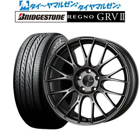 [6/4～10]割引クーポン配布新品 サマータイヤ ホイール4本セットエンケイ PFM117インチ 7.0Jブリヂストン REGNO レグノ GRVII(GRV2)215/55R17