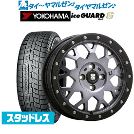 [4/14～16]割引クーポン配布新品 スタッドレスタイヤ ホイール4本セットMLJ エクストリーム XJ0415インチ 4.5Jヨコハマ アイスガード IG60165/65R15