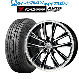 [4/14～16]割引クーポン配布新品 サマータイヤ ホイール4本セットテクノピア カシーナ XV-518インチ 7.5Jヨコハマ AVID エンビガー (S321)215/45R18