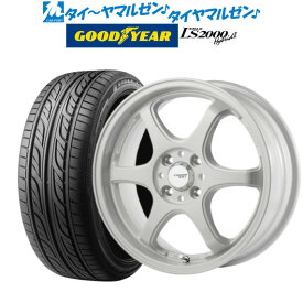 [6/4～10]割引クーポン配布新品 サマータイヤ ホイール4本セット5ZIGEN ゴジゲン プロレーサー キャノンボール17インチ 7.0Jグッドイヤー イーグル LS2000 ハイブリッド2(HB2)215/45R17