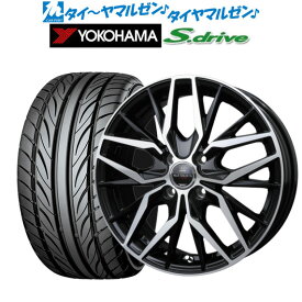 [5/18]ストアポイント3倍!!新品 サマータイヤ ホイール4本セットBADX ロクサーニ マルチフォルケッタ TR516インチ 5.5Jヨコハマ DNA S.drive ドライブ (ES03/ES03N)165/40R16