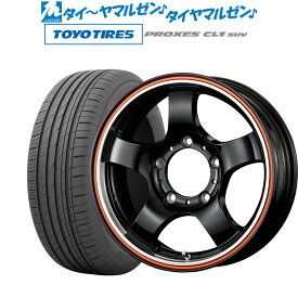 [6/4～10]割引クーポン配布新品 サマータイヤ ホイール4本セットコーセイ JB LANDER16インチ 5.5Jトーヨータイヤ プロクセス PROXES CL1 SUV 215/70R16