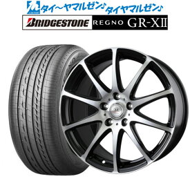 [6/4～10]割引クーポン配布新品 サマータイヤ ホイール4本セットBADX ロクサーニスポーツ RS-1015インチ 6.0Jブリヂストン REGNO レグノ GR-XII(GR-X2)185/60R15