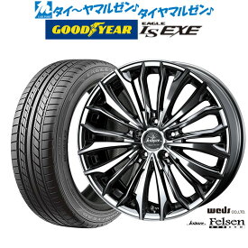 [5/18]ストアポイント3倍!!新品 サマータイヤ ホイール4本セットウェッズ クレンツェ フェルゼン 358EVO19インチ 8.0Jグッドイヤー イーグル LS EXE（エルエス エグゼ）235/35R19