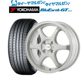 [4/20]割引クーポン配布新品 サマータイヤ ホイール4本セット5ZIGEN ゴジゲン プロレーサー キャノンボール15インチ 5.0Jヨコハマ BluEarth ブルーアース GT (AE51) 165/55R15