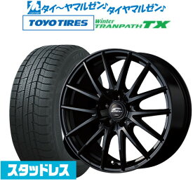 新品 スタッドレスタイヤ ホイール4本セットMID シュナイダー SQ2717インチ 7.0Jトーヨータイヤ ウィンタートランパス TX225/60R17