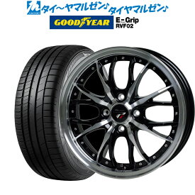 [6/1]P5倍+最大100%ポイントバック！★要エントリー新品 サマータイヤ ホイール4本セットホットスタッフ プレシャス HM-316インチ 6.0Jグッドイヤー エフィシエント グリップ RVF02185/55R16