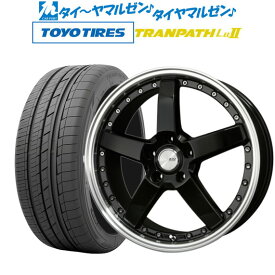 [4/24～26]割引クーポン配布新品 サマータイヤ ホイール4本セットBADX ロクサーニ グラスターファイブ19インチ 7.5Jトーヨータイヤ トランパス Lu2 245/40R19